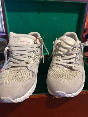 adidas Equipment Neutral Beige Knit Sneakers